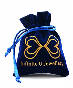 Infinite U - Anello aperto a due fasce con simbolo dell’infinito, in argento... - Ilgrandebazar