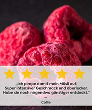 Carica l&#39;immagine nel visualizzatore di Gallery, KoRo - Lamponi liofilizzati 500 g - pura frutta senza zuccheri aggiunti e...