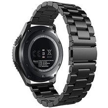 Carica l&#39;immagine nel visualizzatore di Gallery, Simpeak Cinturino Compatibile per Samsung Gear S3/ S3 Nero