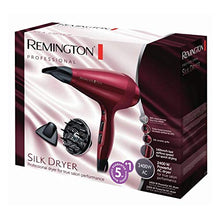 Carica l&#39;immagine nel visualizzatore di Gallery, Remington AC9096 Asciugacapelli Professionale Silk, 2400 W, Griglia Interna...