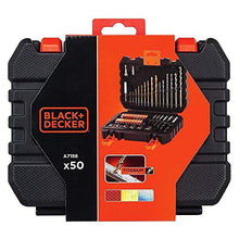 Carica l&#39;immagine nel visualizzatore di Gallery, BLACK+DECKER A7188-XJ Set per Forare ed Avvitare, 50 Pezzi (20 punte 50 - Ilgrandebazar