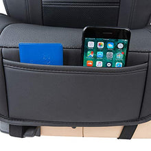 Carica l&#39;immagine nel visualizzatore di Gallery, AmazonBasics - Coprisedile deluxe aperto sui lati in finta pelle, di misura... - Ilgrandebazar