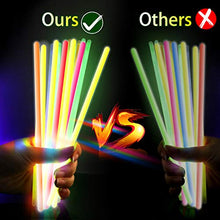 Carica l&#39;immagine nel visualizzatore di Gallery, AMZJUPWM Braccialetti Luminosi Fluorescenti 490pcs, Glow Stick 106 100PCS - Ilgrandebazar