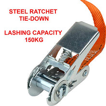 Carica l&#39;immagine nel visualizzatore di Gallery, Master Lock 3209EURDAT Cinghie di fissaggio, Arancio, 5 m x 25 mm