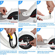 Carica l'immagine nel visualizzatore di Gallery, 5 Pezzi Accessorio di Ricambio per Scooter Include Staffa Parafango...