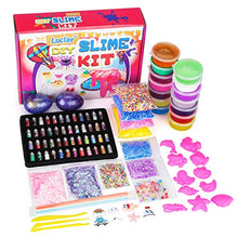 Carica l&#39;immagine nel visualizzatore di Gallery, DIY Fluffly Slime Kit Per Fai da Te 12 colori di Crystal per - Ilgrandebazar