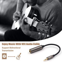Carica l&#39;immagine nel visualizzatore di Gallery, VCE Cavo Prolunga Cuffie Adattatore Audio Jack 3.5mm Maschio a 6.35mm...
