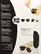 Carica l&#39;immagine nel visualizzatore di Gallery, 100 CAPSULE CARICABILI SELF CAP PER LAVAZZA A MODO MIO