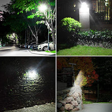 Carica l&#39;immagine nel visualizzatore di Gallery, CLY Faretto Solare con Sensore di Movimento 60 LED, Luce da Esterno,...
