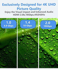 Carica l&#39;immagine nel visualizzatore di Gallery, IBRA Cavo HDMI 4K Ultra HD 1,5M - Ethernet ad LUXURY GOLD 1,5M(1,5 metri) - Ilgrandebazar