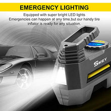 Carica l&#39;immagine nel visualizzatore di Gallery, SKEY Compressore Portatile per Auto, gonfiatore Digitale a 12V DC, Pompa per...