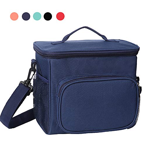 esonmus Borsa Termica Pranzo, Borse Frigo Piccola Cibo Alimentazione con Blu - Ilgrandebazar