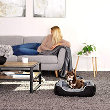 Carica l&#39;immagine nel visualizzatore di Gallery, dibea DB00521, Letto per Cani, Divano 60 x 48 x 18 cm, M, Grigio/Nero - Ilgrandebazar