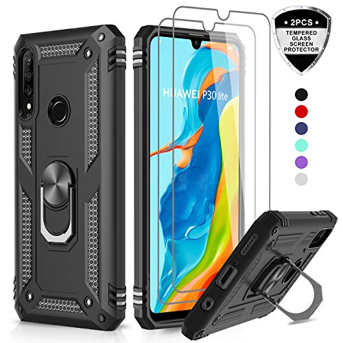 LeYi Custodia Huawei P30 Lite Cover, 360° EU YSM FS Black - Ilgrandebazar