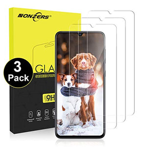 NONZERS Vetro Temperato per Samsung Galaxy A70, [3 Pezzi] A70 - Ilgrandebazar