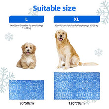 Carica l&#39;immagine nel visualizzatore di Gallery, amzdeal Tappetino Rinfrescante per Animali Domestici - Non XL ( 120×70 CM )