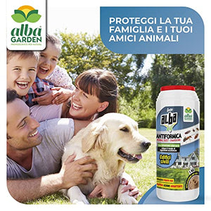 Albagarden - Antax Esca Anti Formiche Veleno Insetticida Micro Granulare Casa Giardino Prato Verde Scarafaggi Grillotalpa Insetti Pulci Zecche Pesciolini D'Argento Solubile Spray Antiformiche x 1 Kg
