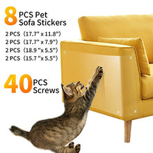 Carica l'immagine nel visualizzatore di Gallery, Pidsen Protezione Graffi Gatto, 8PCS Quattro Taglie - 2XL+2L+2M+2S - Ilgrandebazar