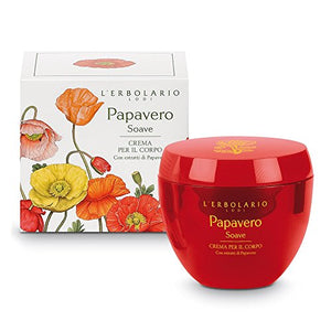 L'Erbolario, Crema Corpo Papavero Soave, Trattamento Compattante ad... - Ilgrandebazar
