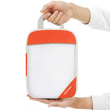 Carica l'immagine nel visualizzatore di Gallery, Gonex Cubi di compressione imballaggio Mesh viaggio Arancione X 6 Pezzi