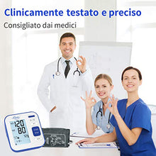 Carica l&#39;immagine nel visualizzatore di Gallery, Misuratore Pressione Sanguigna da Braccio, Lovia Sfigmomanometro Elettronico...