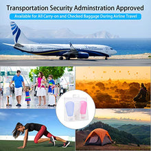Carica l'immagine nel visualizzatore di Gallery, flintronic Bottiglie da Viaggio in Silicone,3 Pcs TSA Approvato Viaggio...