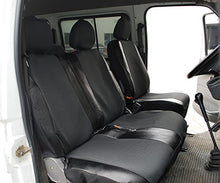 Carica l&#39;immagine nel visualizzatore di Gallery, WOLTU AS7333 Coprisedili Anteriori Universali per Auto Seat Cover Grigio/Nero