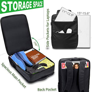 ZINZ Custodia Sleeve 15 15,6 16 Pollici Zaino per 15"-16", Mimetico Nero