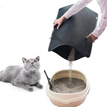 Carica l'immagine nel visualizzatore di Gallery, Soddyenergy Doppio Strato Tappetino Lettiera per Gatto, Pieghevole a 40*50cm - Ilgrandebazar