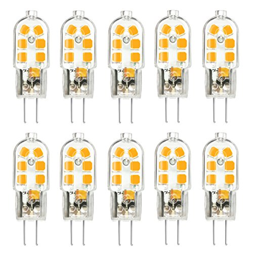 KINGSO 10 Pack Lampadina LED G4 Risparmio Energetico 3W - 10 - Ilgrandebazar