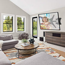 Carica l'immagine nel visualizzatore di Gallery, Eono by Amazon - Supporto TV da Parete Girevole 26"-55" / Braccio Singolo