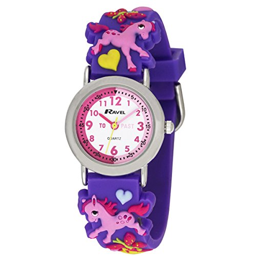 Ravel, Orologio con display analogico bianco e cinturino multicolore in... - Ilgrandebazar