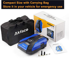 Carica l&#39;immagine nel visualizzatore di Gallery, Compressori Portatili Akface, Gonfiatore Digitale per Pneumatici Auto,... - Ilgrandebazar