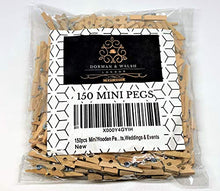 Carica l&#39;immagine nel visualizzatore di Gallery, Mini mollette di legno Dorman &amp; Walsh mini per foto decorative da... - Ilgrandebazar