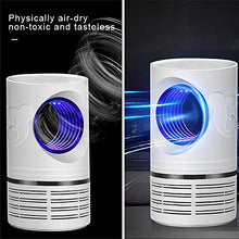 Carica l&#39;immagine nel visualizzatore di Gallery, Bcamelys Lampada Antizanzare, Zanzariera Elettrica 5w Anti Zanzare USB Bianca