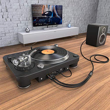 Carica l&#39;immagine nel visualizzatore di Gallery, KabelDirekt 2m Cavo RCA a Jack Y, (Coassiale Audio Stereo 2 Connettori 2 m