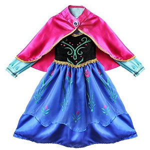 NNDOLL Carnevale Costume Regina delle Nevi Vestito Bambina Travestimento... - Ilgrandebazar