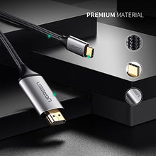 Carica l&#39;immagine nel visualizzatore di Gallery, UGREEN Cavo Tipo C HDMI 4K (Compatibile Thunderbolt 3) Type C 2m - Ilgrandebazar