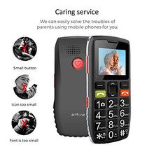 Carica l&#39;immagine nel visualizzatore di Gallery, Artfone C1 Telefono Cellulare per Anziani con Tasti Grandi, Funzione SOS,...