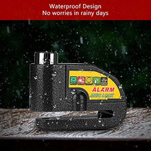 Carica l&#39;immagine nel visualizzatore di Gallery, Linkax Lucchetto Antifurto Moto, Moto Bloccadisco, avere Nero - Ilgrandebazar