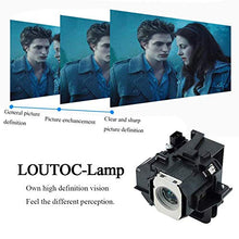 Carica l&#39;immagine nel visualizzatore di Gallery, Loutoc Tw3200 Lampada per proiettore Epson Elplp49 PowerLite Home Cinema...