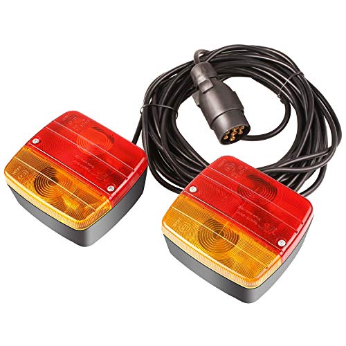 MVPOWER Fanale per Rimorchio PKW 21W 12V, Illuminazione con...