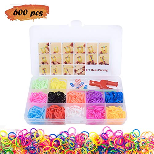 a ray of sunshine Loom Bands Kit,Elastici Loom,Fare Braccialetti Bambina,DIY...