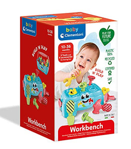 Clementoni- Banchetto Svita Avvita Gioco per Bambini, 10 - 3 anni, Multicolore, 17042