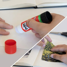 Carica l&#39;immagine nel visualizzatore di Gallery, Pritt Colla Stick 5 x 11g, colla per bambini sicura e affidabile, colla Pritt per lavoretti e fai da te, con una tenuta forte per uso scuola e ufficio, 5 stick x 11g