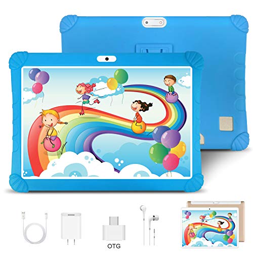 Tablet 10 Pollici Android 9.0 Pie Tablets 3GB 3 GB di RAM + 32 ROM, blu