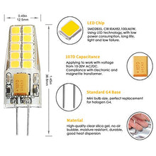 Carica l&#39;immagine nel visualizzatore di Gallery, Kakanuo Lampadine LED G4 3W Equivalenti a 30W Bianco Caldo 3000K 300LM... - Ilgrandebazar