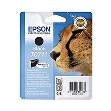 Carica l'immagine nel visualizzatore di Gallery, Epson T071 Serie Ghepardo, Cartuccia Originale Getto d'Inchiostro Nero