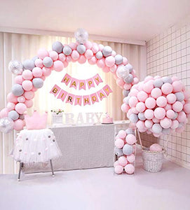 PILIN Kit Arco Palloncino Bianco per Diverse Dimensioni del Tavolo