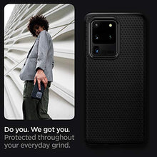 Carica l'immagine nel visualizzatore di Gallery, Spigen Cover Samsung Galaxy S20 Ultra Liquid Air Compatibile con Samsung Galaxy S20 Ultra Cover Custodia [5G] - Nero